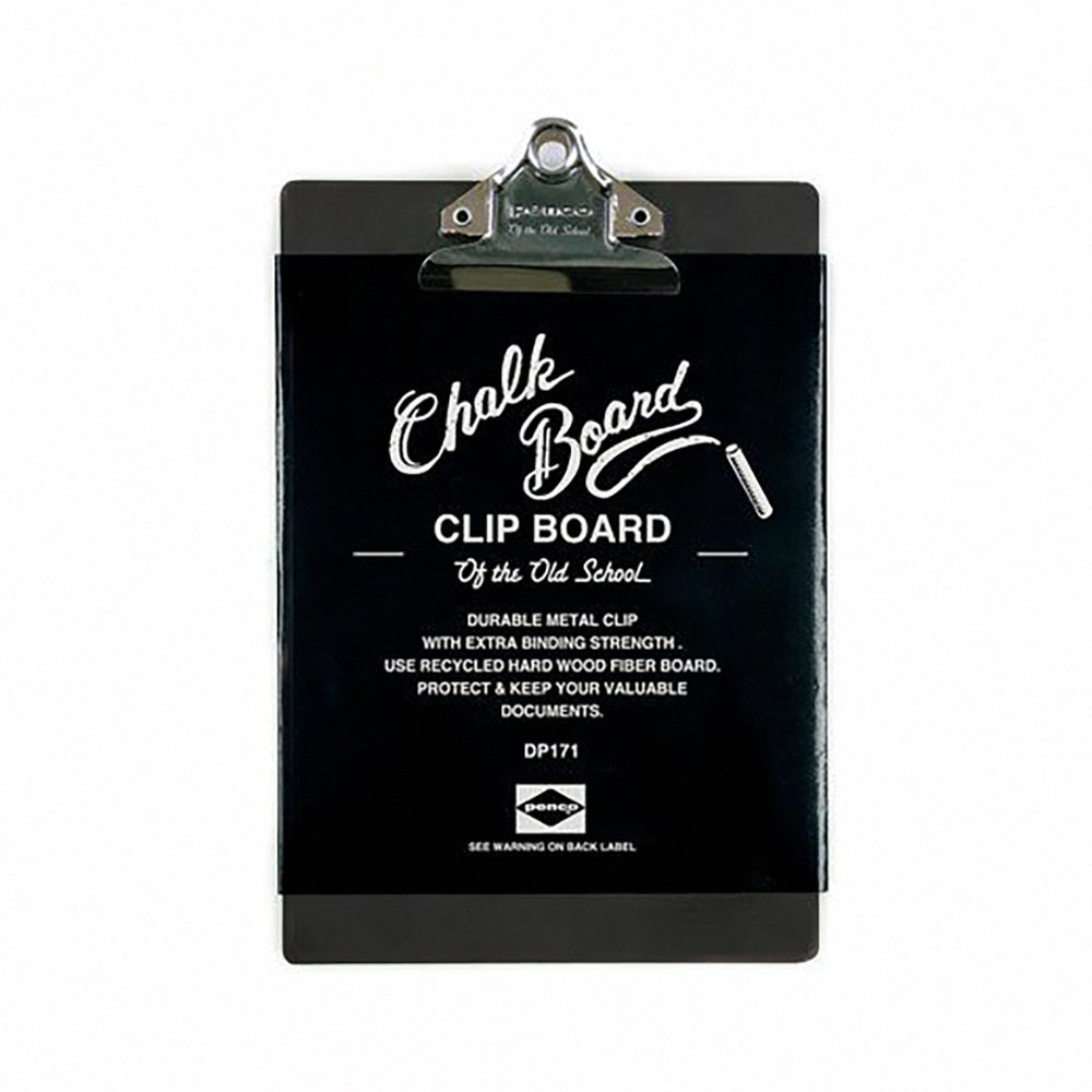 HIGHTIDE PENCO Retro Board Clamp Plywood A5 A4 Size Silver Clip Gold Clip Bronze Clip Retro Blackboard Texture