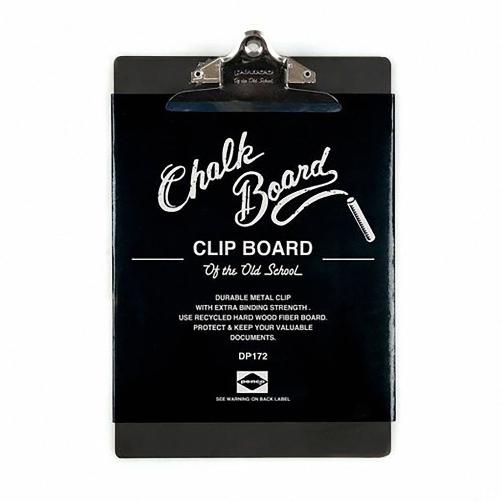 HIGHTIDE PENCO Retro Board Clamp Plywood A5 A4 Size Silver Clip Gold Clip Bronze Clip Retro Blackboard Texture