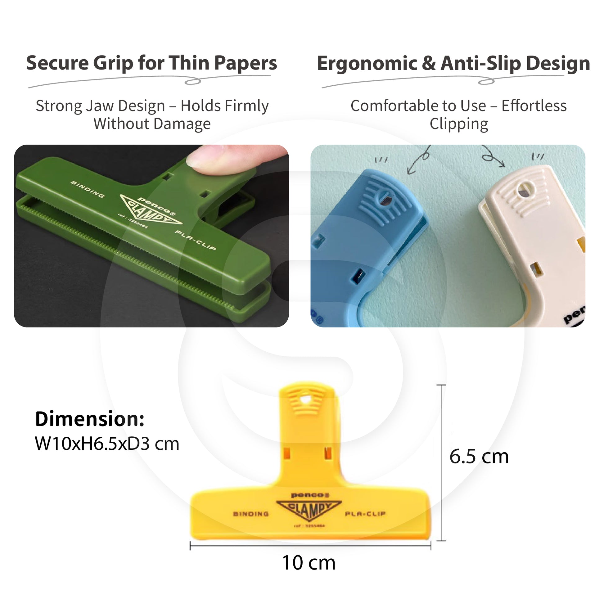 Hightide Penco Series Plastic Money Holder Black Brown DP163 - CHL-STORE 