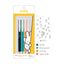 Zebra Sarasa Nano 0.3mm Limited Miffy 4 Color Set Miffy Family Ballpoint Pen Gel Pen 6 Colors Japanese Stationery