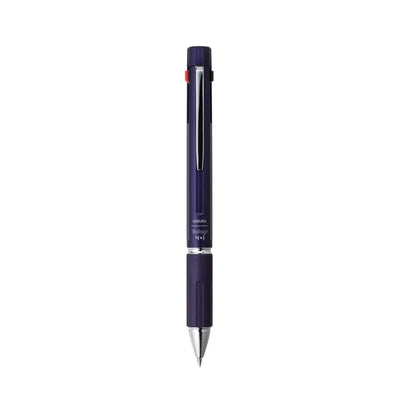櫻花球簽4+1功能筆0.4毫米四色+0.5毫米自動鉛筆多功能筆金屬藍#536書寫工具辦公學習日本文具