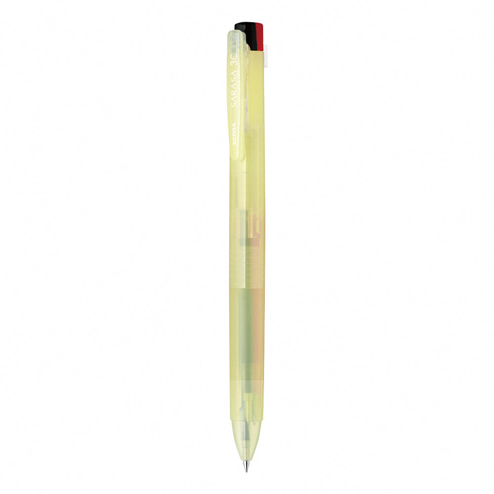 ZEBRA SARASA CLIP 3C 0.4mm 0.5mm limited jelly color 3-color ballpoint pen 2nd round clear and refreshing color