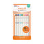 Zebra Sarasa JJ29 0.4 มม. การเรียนรู้ชุดการเรียนรู้สีขาว Limited Color Gel Pen 5 ชุดสี