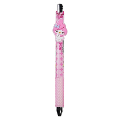 AI PLANNING x Sanrio with rubber character 0.5 mm mechanical pencil pen clip figure Melody cartoon stationery writing instrument