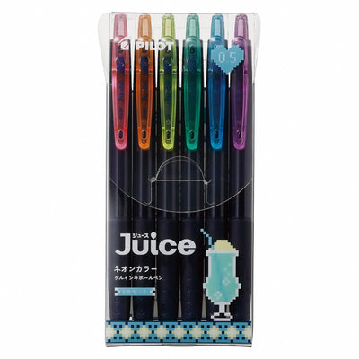 PILOT LJU-15 0.5mm Juice Neon colors Juice Pen Classic Juice Pen Dark Color Juice Pen New Limited Color Handbook Painting Marking Key Points Japanese Stationery