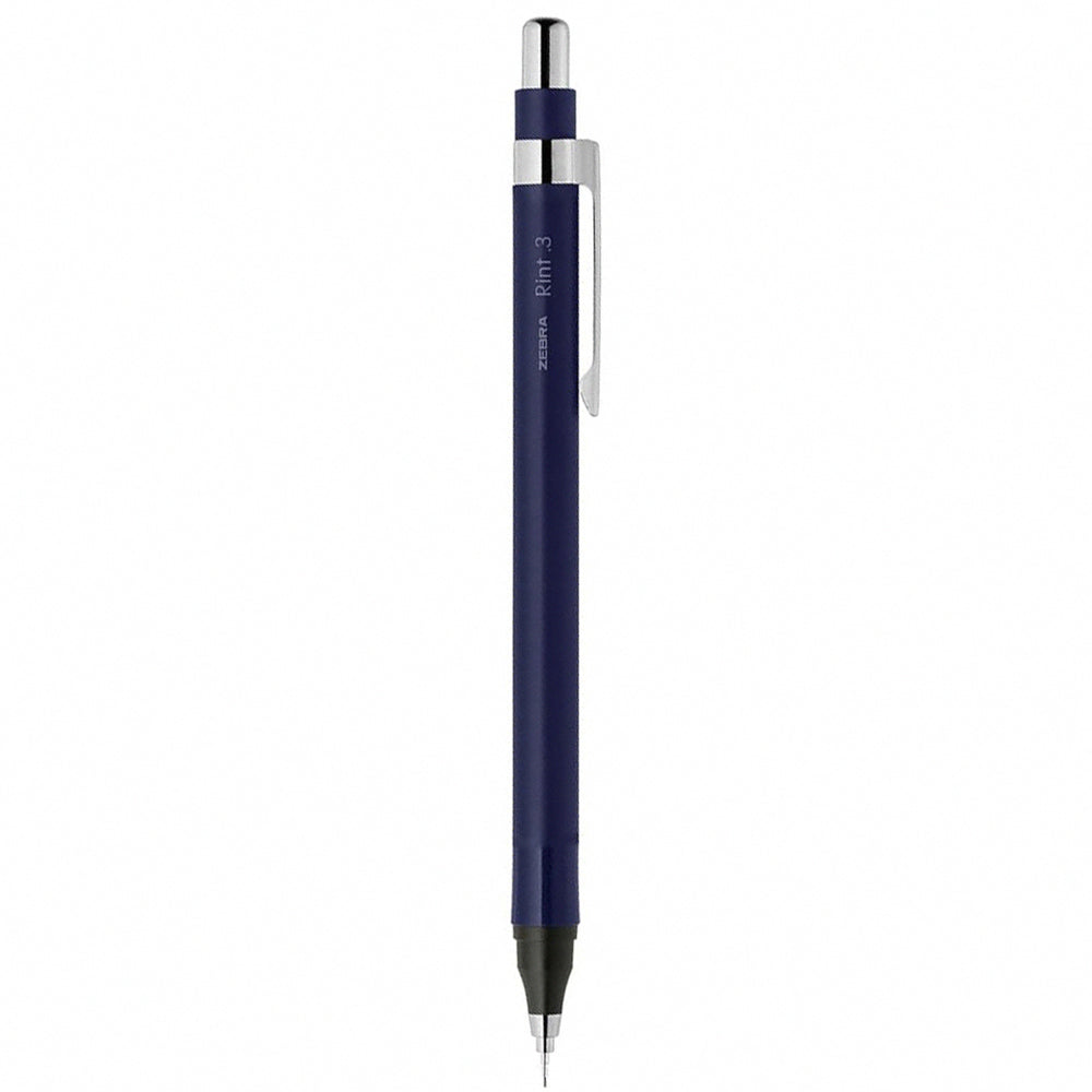 ZEBRA Rint Automatic Mechanical Pencil P-MA130 – 0.5mm / 0.3mm Long Tip for Clear View, Writing Posture Training for Students