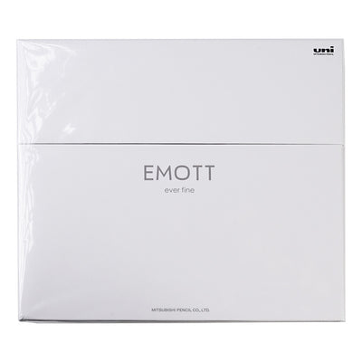 UNI Mitsubishi EMOTT 0.4mm water-based signature pen ten-color set, bright color, light color, dark color, water-based pen, 40 sets, boxed, won the stationery store award, painting, graffiti, marking pen, illustration creation