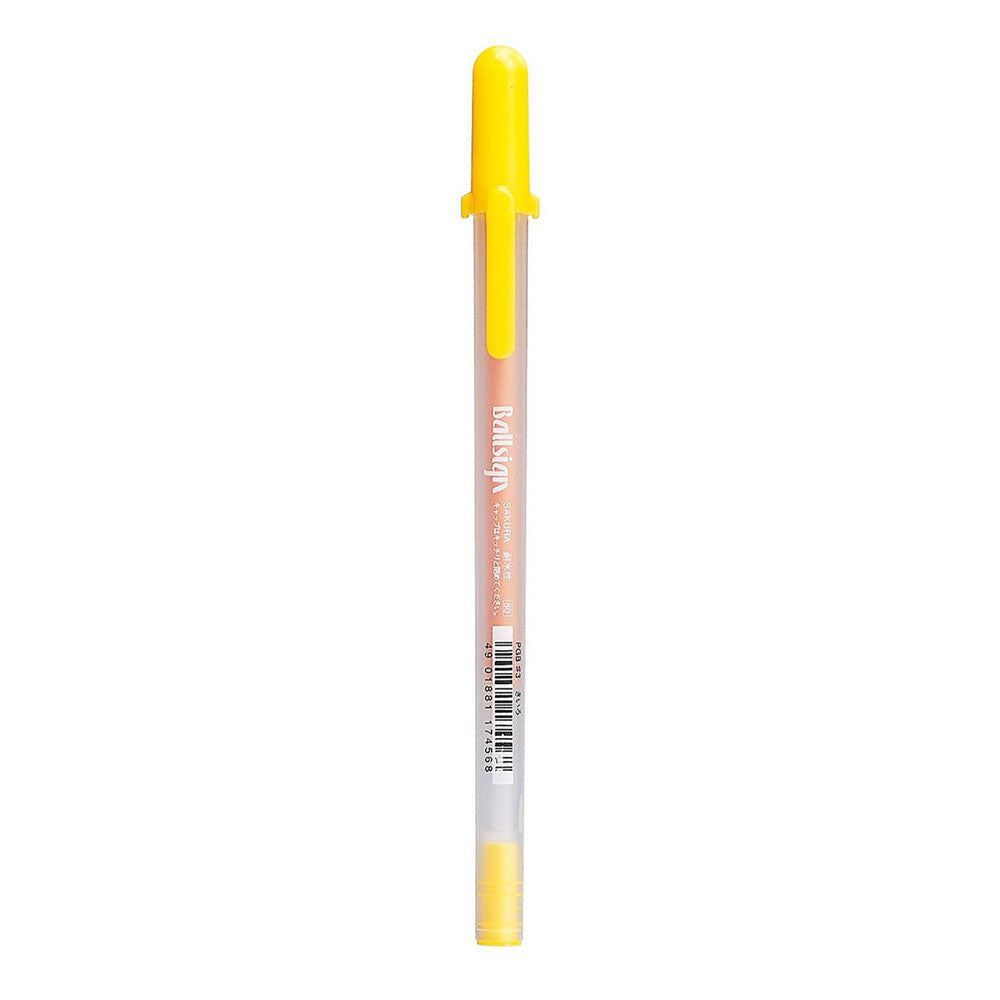 Sakura Ballsign Waterproof Gel Pen – 0.6mm Smooth Fine Tip | Water-Resistant Pigment Ink