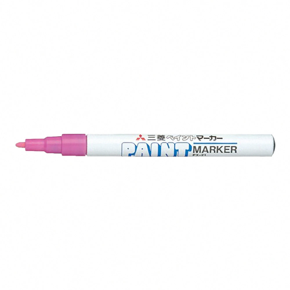 UNI Mitsubishi PAINT marker, fine pellet refill, pink, for industrial factory use