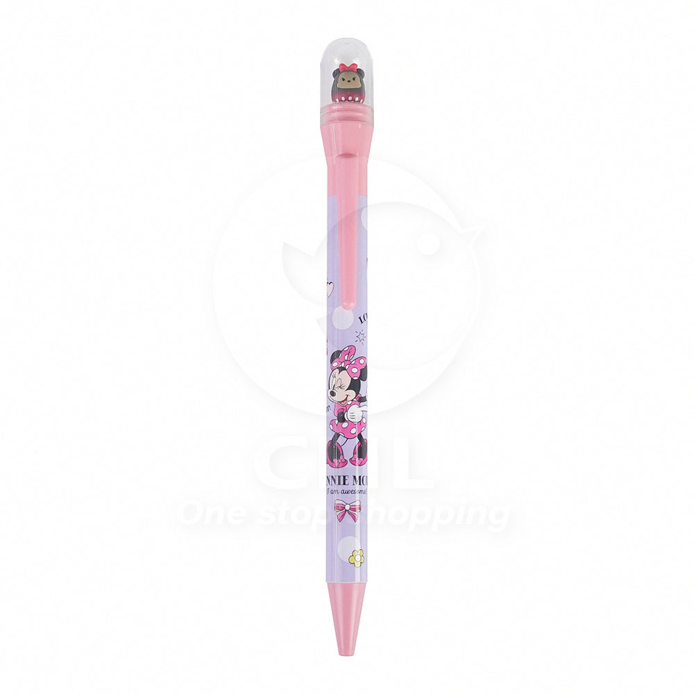 Sun-Star Peanuts Snoopy Disney Rotating Ballpoint Pen 0.7mm Black Ink S46492