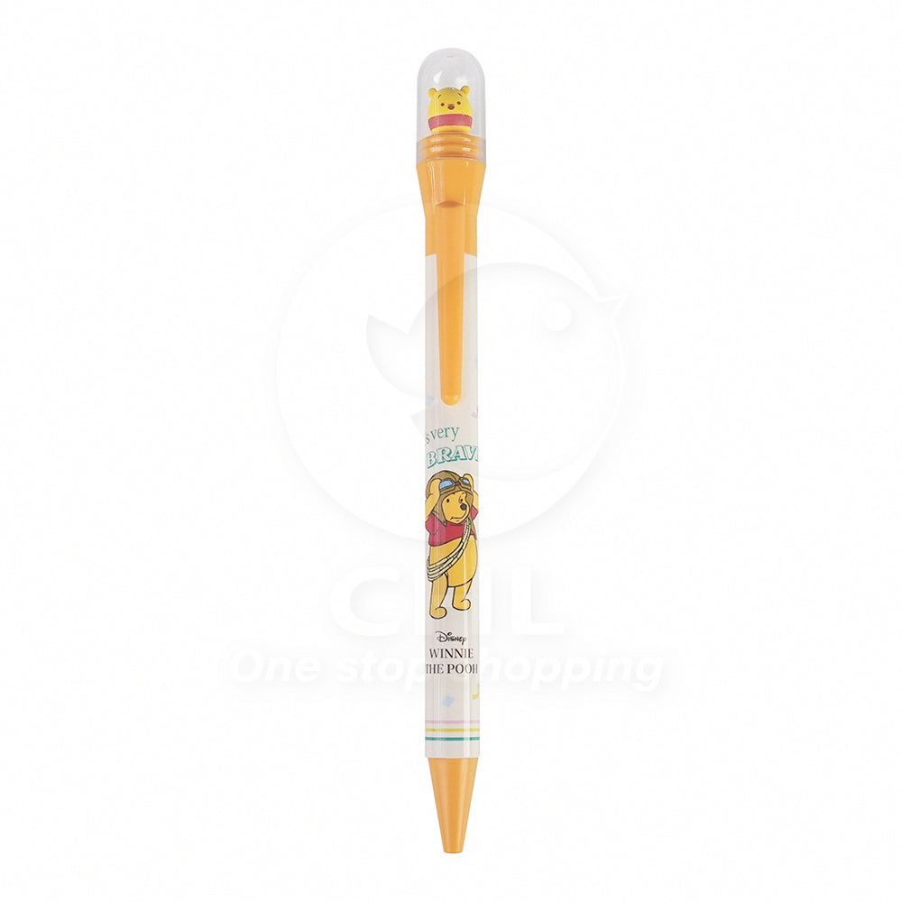 Sun-Star Peanuts Snoopy Disney Rotating Ballpoint Pen 0.7mm Black Ink S46492
