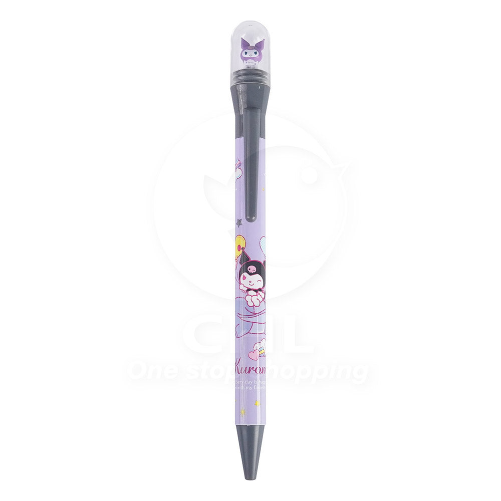 Sun-Star Peanuts Snoopy Disney Rotating Ballpoint Pen 0.7mm Black Ink S46492