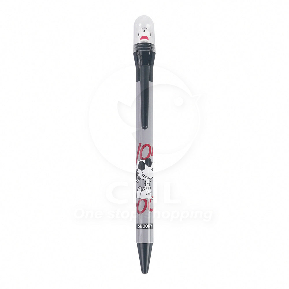 Sun-Star Peanuts Snoopy Disney Rotating Ballpoint Pen 0.7mm Black Ink S46492