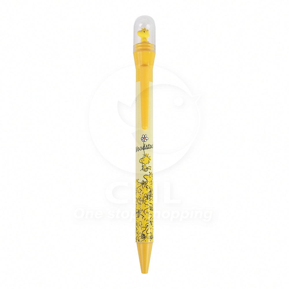 Sun-Star Peanuts Snoopy Disney Rotating Ballpoint Pen 0.7mm Black Ink S46492
