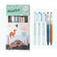 Zebra Sarasa Mildliner Light Pen + Kugelschreiber Limited Travel 5-Farben-Set