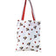 Sakamoto Morinaga milk canvas handbag, condensed milk style, strawberry style, daily necessities, casual shoulder bag