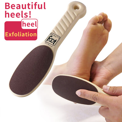 Peashine BEAUTY FOOT Pedicure Foot Care Heel Exfoliation Beige Pink Blue Heel File for Soles and Feet