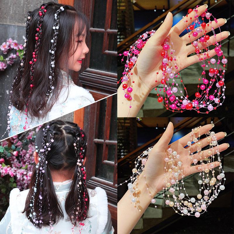 New Bridal Hair Accessories Handmade Imitation Pearl Rhinestone