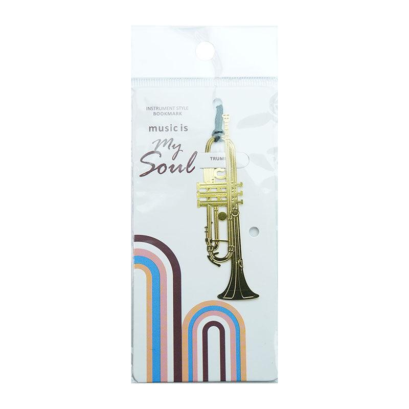 Exquisite Musical Instrument Metal Mini Bookmark Creative Simple Bookmark Literary and Music Bookmark 6 Musical Instrument Styles Essential for Reading NP-H7TAQG-071 - CHL-STORE 