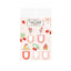 Furukawa Shiko Fujiya 2023 Wa-Life Strawberry Shape Book clip 5pcs - CHL-STORE 