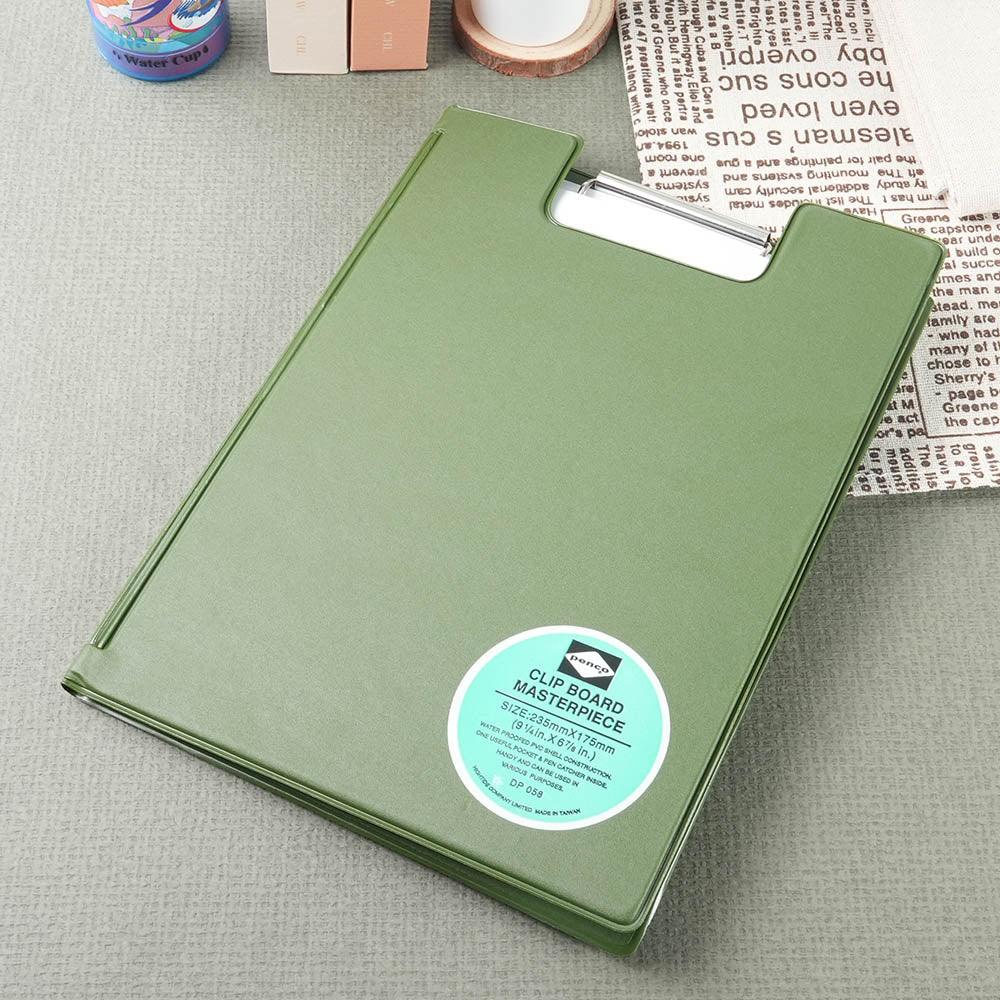 HIGHTIDE A5 Clip Backing Board - Olive Green Office Supplies – CHL-STORE