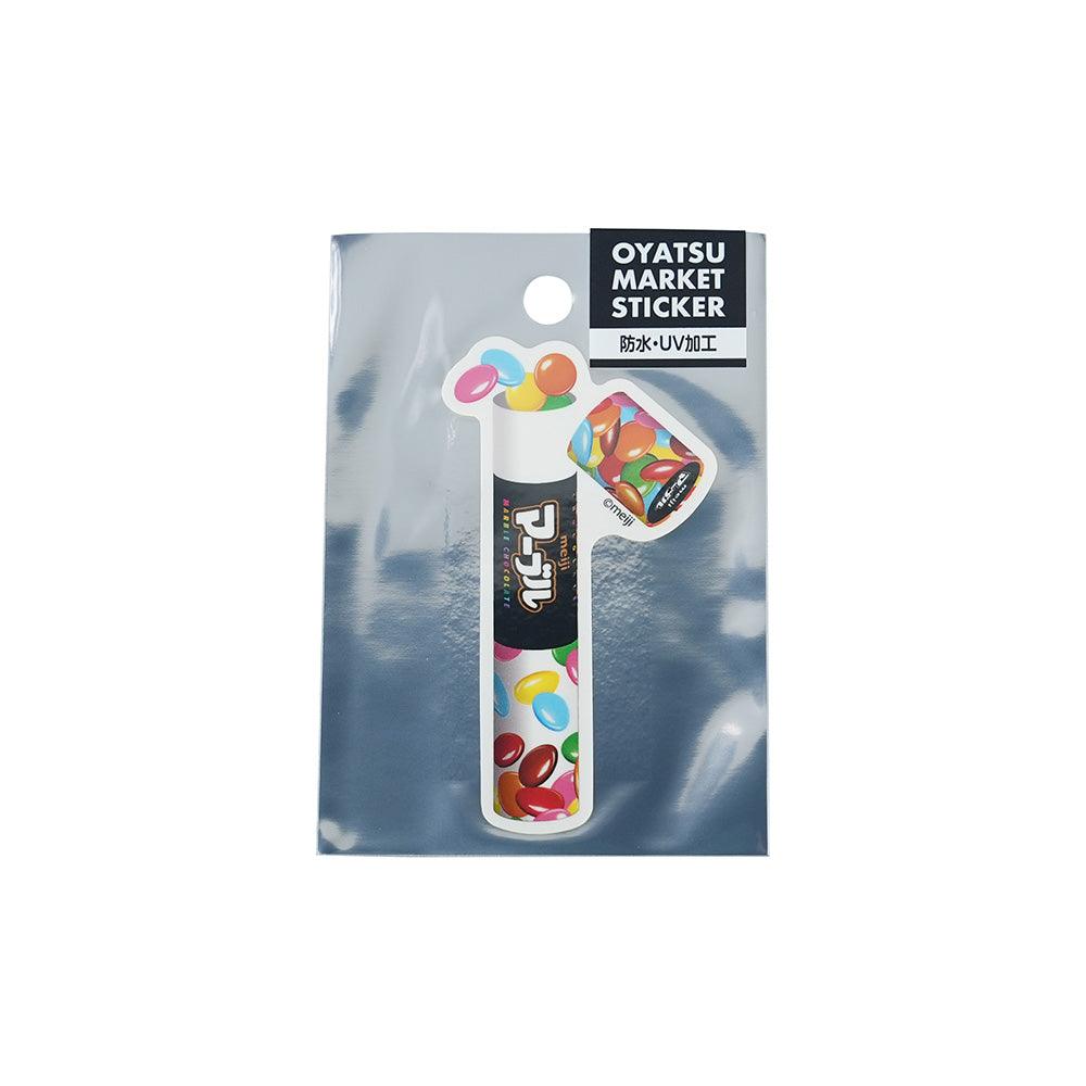 Japan Funbox Candy and Snacks Co-branded Series Waterproof Stickers Poiful Bear Biscuits Calbee Strawberries Chocolate Beans Hi-Chew QQ Gummies Mixed Fruit Qiaoxi Candy Cookies French Fries - CHL-STORE 