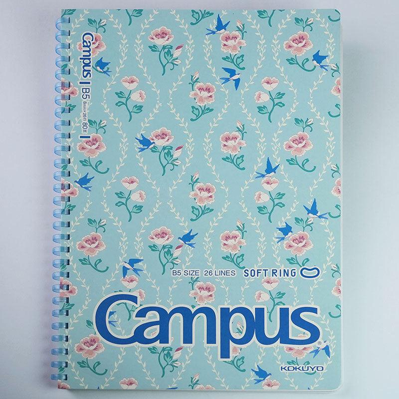 Japan KOKUYO Katoki series campus soft coil notebook spiral thick notepad B5 pink / blue - CHL-STORE 