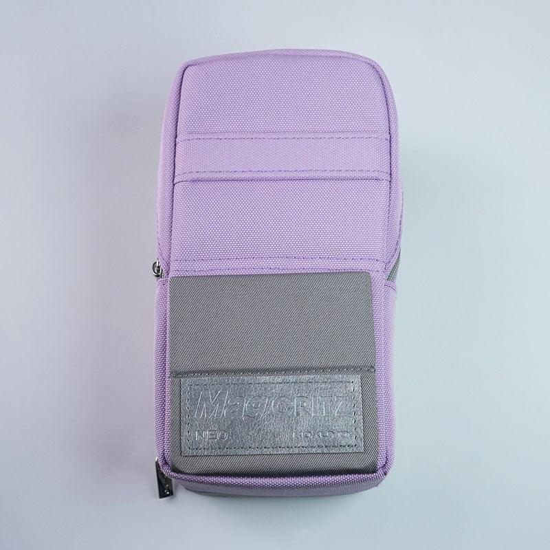 Kokuyo Pencil Case, Shellbro, Gray x Pink (f-vbf190-3)