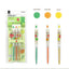 KUTSUWA x MIZUTAMA rotating color pencil cute illustration three-color set
