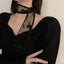 Lace Fairy Bow Headband Black Gauze White Gauze Beauty Salon Fashion Accessories Hair Ties Small Things of Life - CHL-STORE 