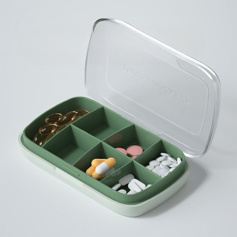 Large Capacity Medicine Storage Box - 7 Compartments – CHL-STORE