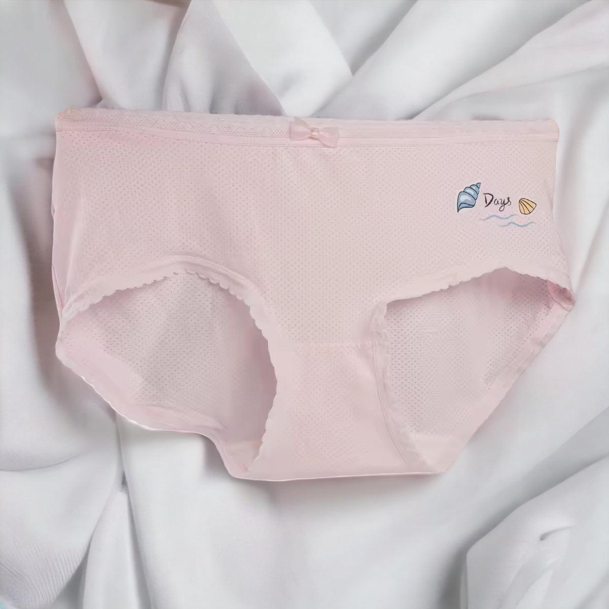 Fashion (Pink)Zipper Underwear Women Safety Short Pants Anti-Theft