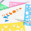 Painting Theme Stencil Tool cute animals Cutout Stencil Mandala Harmony Pastel NP-H7TGM-701 NP-H7TRIA-072-1 - CHL-STORE 