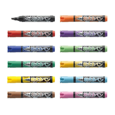 (Pre-Order) SHACHIHATA Artline 2mm 5mm Drying Pen Permanent Marker Bold Point Square Core K-199N K-199P KR-ND - CHL-STORE 