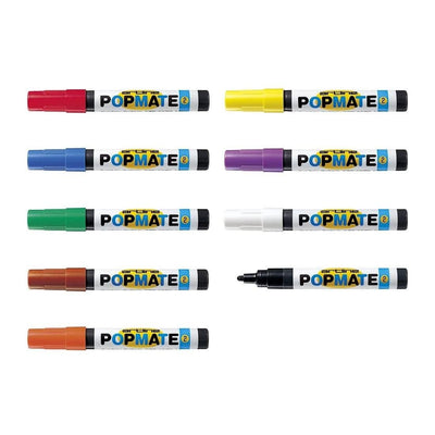 (Pre-Order) SHACHIHATA Artline 2mm Popmate water-based pigment round 2 PMP-2A - CHL-STORE 