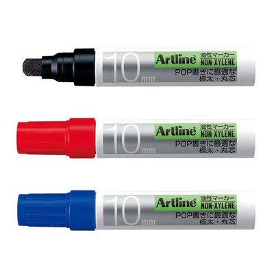 (Pre-Order) SHACHIHATA Artline 4mm Permanent Marker Round 10 K-7 KR-20 - CHL-STORE 