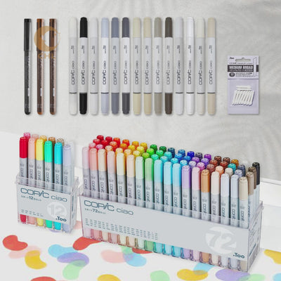 Copic W021206 Marker Pen Drawing Comics Double Head Comics