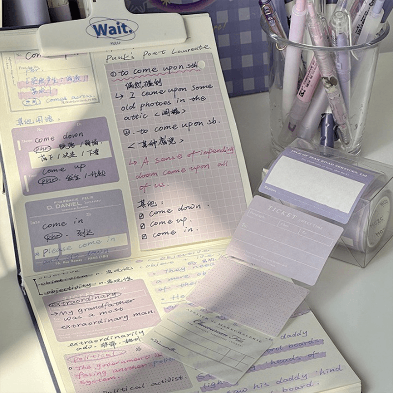 Multi colored best sale sticky notes