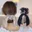 Retro exquisite elegant bow hair tie retro style beauty salon fashion accessories clothing matching - CHL-STORE 