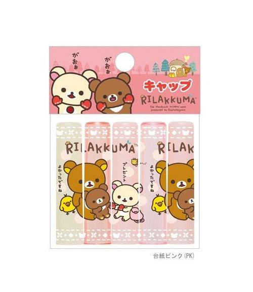  SAN-X 拉拉熊 筆蓋 冬季手套 粉色 黃色 FT28501