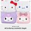 Sanrio Corduroy Handbag Cosmetic Bag Delicate and Exquisite Convenient to Carry Cinnamoroll Hello Kitty Kuromi My Melody Going out