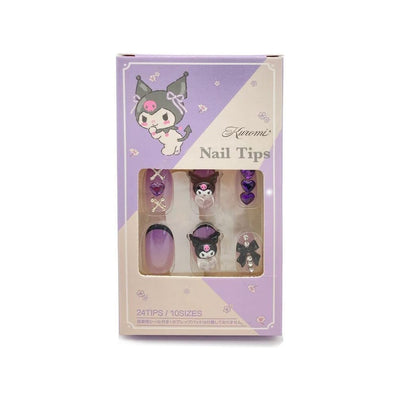 Sanrio, limited to Japan, no refills when sold out, cute Sanrio character nail art patches, 2 types of Coolomi/big-eared dog, nail patch set, three-dimensional nail art patches