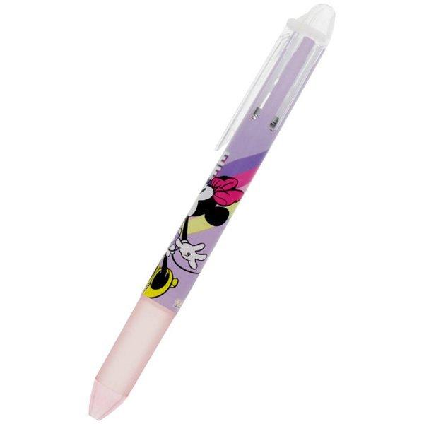 SUN-STAR S4648 HI-TEC-C COLETO Disney Mickey Minnie Four-color Pen Case Pen Body Pen Case Pen Tube Mickey Shape 0.4MM Refill