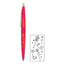 Sun-star x BIC S46507 CLIC GOLD Sailor Moon 0.5mm Black Ink Oily Pen Modeling Oily Pen