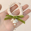 Sweet lily-of-the-valley, forest-based bow hair tie, thick, long and short, elegant and sweet, gorgeous and soft, popular elements, hair styling, hair accessories - CHL-STORE 