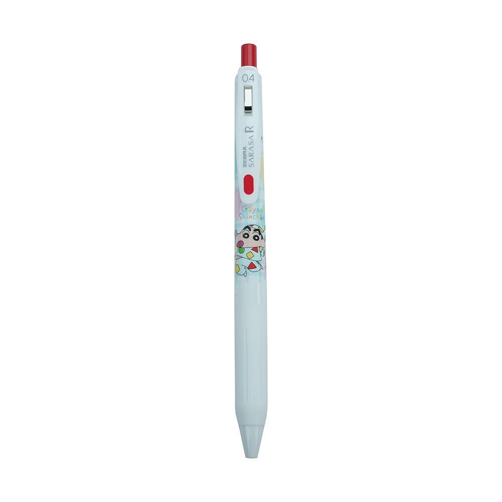 TSUJISERUxZEBRA SARASA R 0.4mm thick color crayon Shin-chan gel pen TK3-472971 - CHL-STORE 