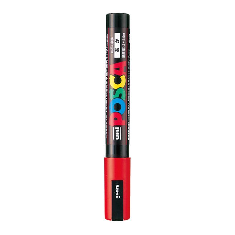 UNI POSCA Marker Pen Set,Acrylic Plumones Rotuladores  PC-1M,3M,5M,8K,17K,7/8/15 Colors POP Poster Pen/Graffiti Advertisement Art