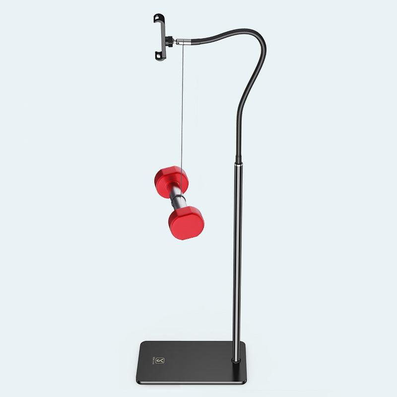 Xiaotian Creative lazy live broadcast stand, floor-to-ceiling overhead shooting, Bluetooth remote control, stand fill light, aggravated base, universal for mobile phones and tablets - CHL-STORE 