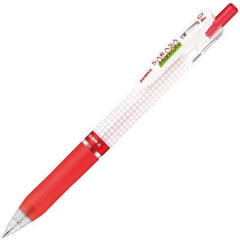 ZEBRA JJS77 SARASA MARK ON 0.4mm 0.5MM Plaid Gel Gel Pen Black / Blue / Red JJS77 JJ77