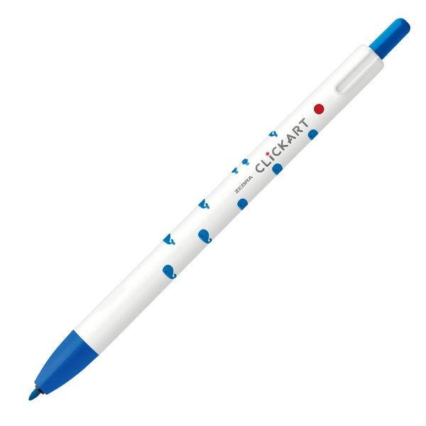 ZEBRA WYSS22-YM CLICKART water-based pen cute pattern limited cute illustration limited pen holder single
